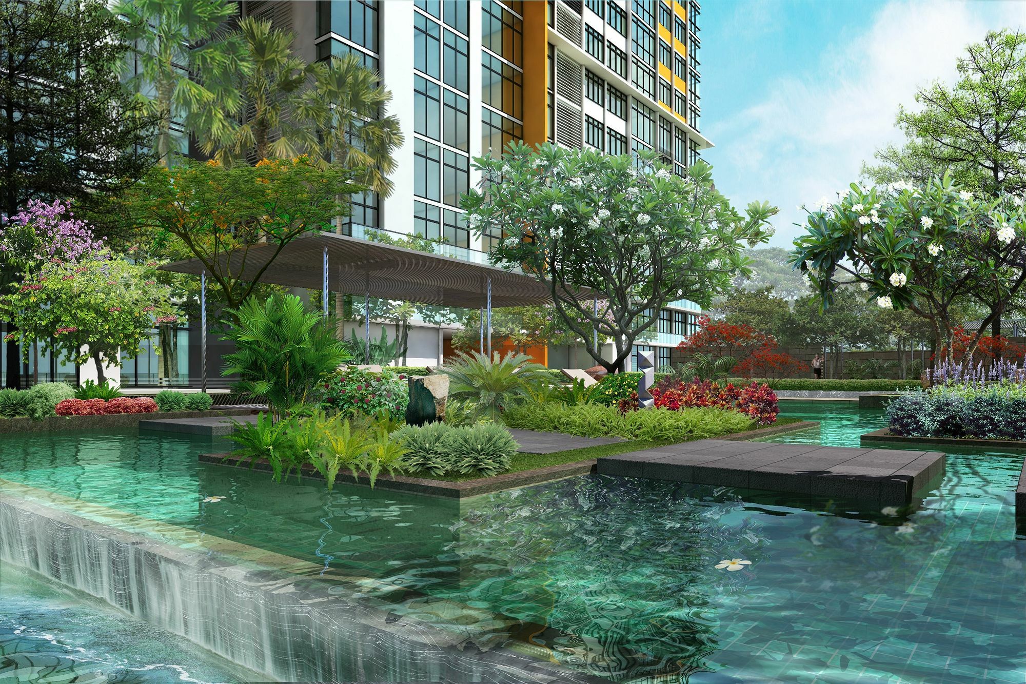 Somerset Vista Ho Şi Min Exterior foto